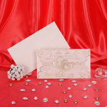 cream and gold wedding invitation cards