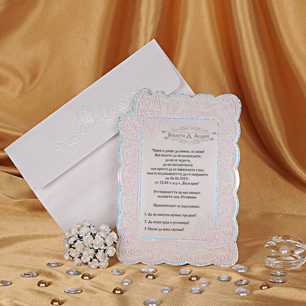 Acrylic Wedding Invitations - weddingcardsuk.com