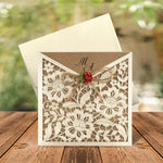 Laser Cut Pocket Wedding Invitations - weddingcardsuk.com
