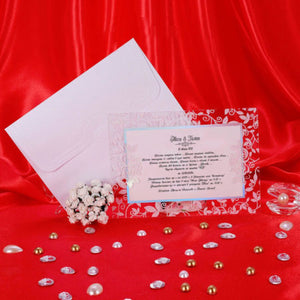 luxury acrylic wedding invitations