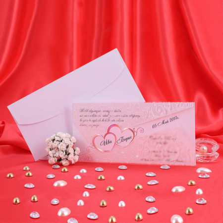 luxury glitter wedding invitations