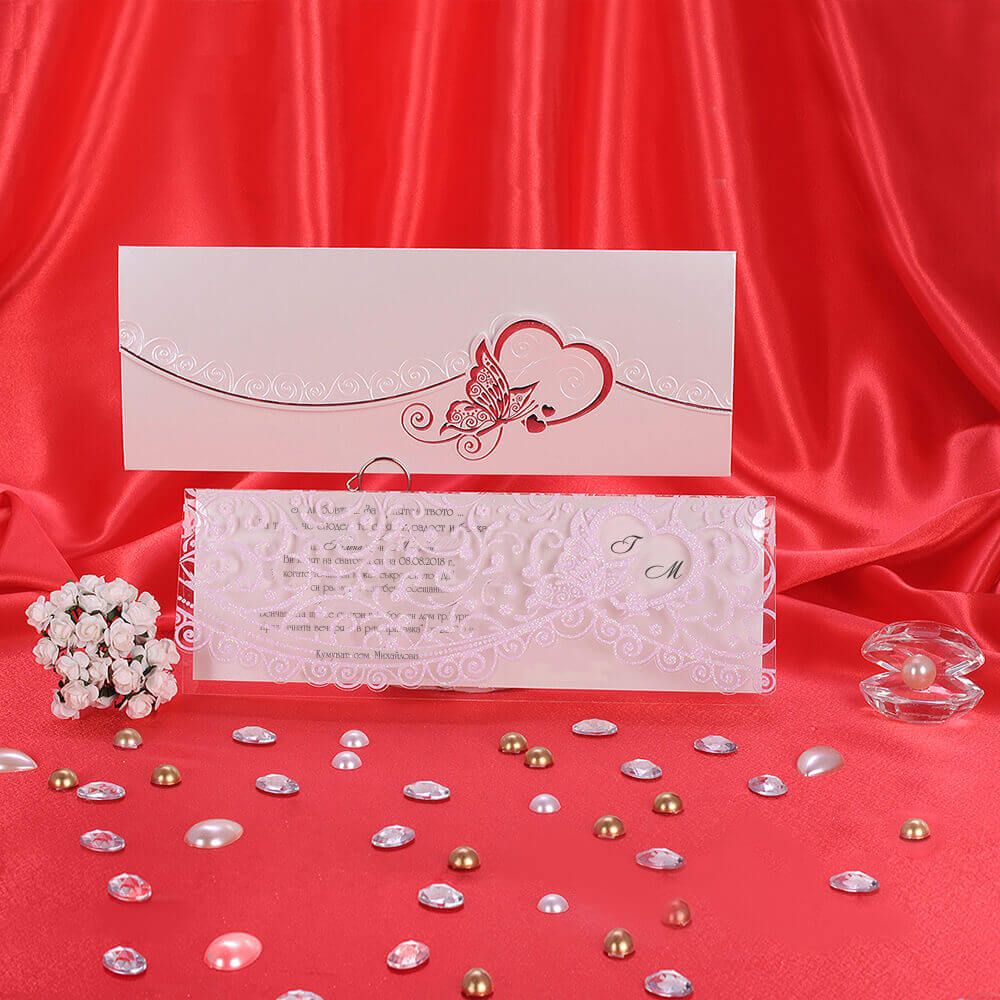 classy embossed wedding invitations 
