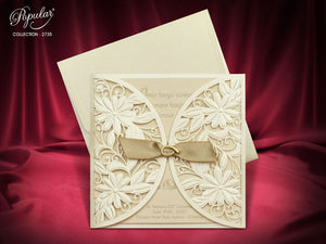  Gatefold Leaser Cut Wedding Invitations - weddingcardsuk.com