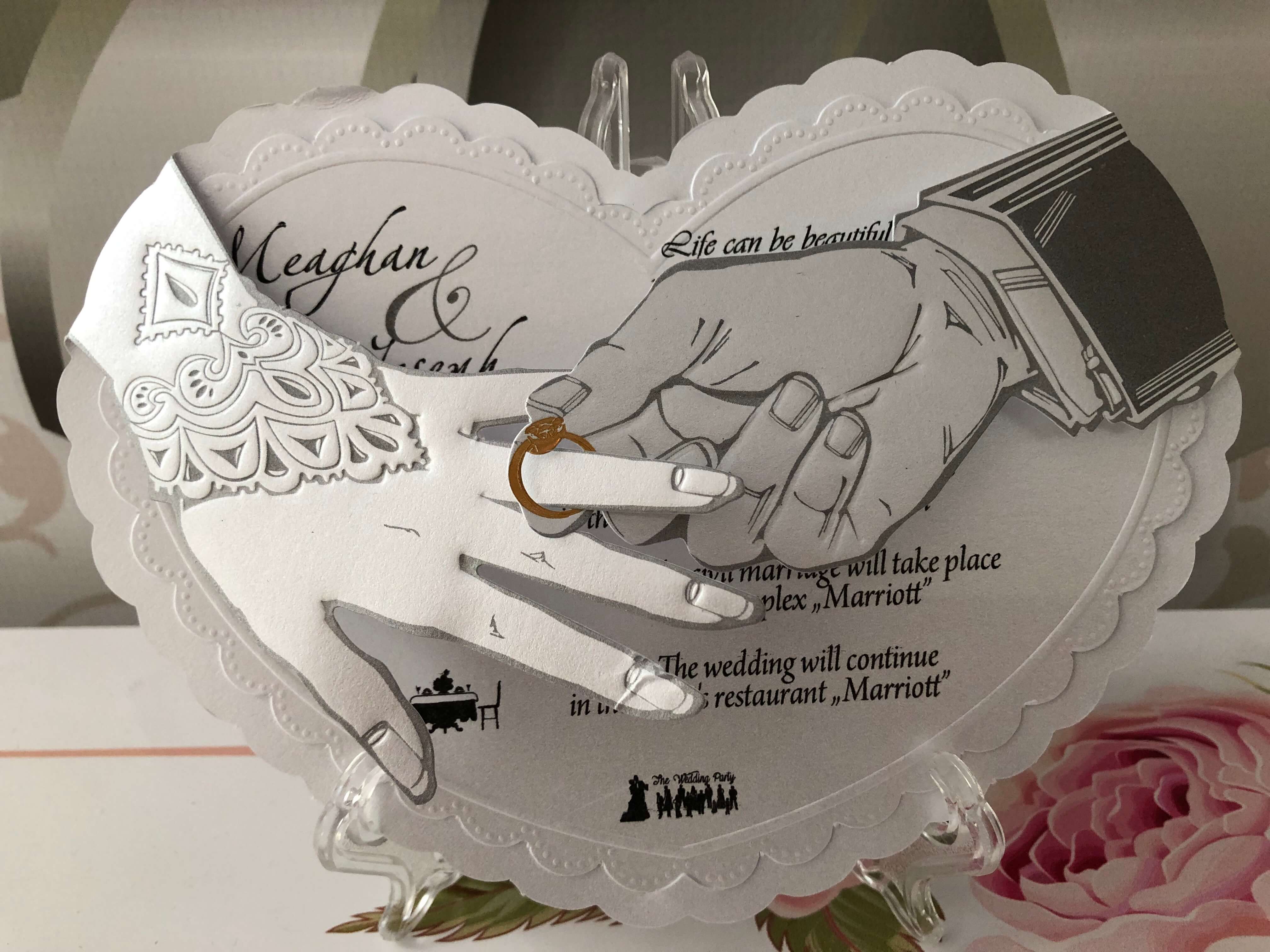 Luxury 3D Wedding Invitations UK - weddingcardsuk.com
