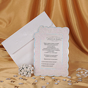 Acrylic Wedding Invitations - weddingcardsuk.com