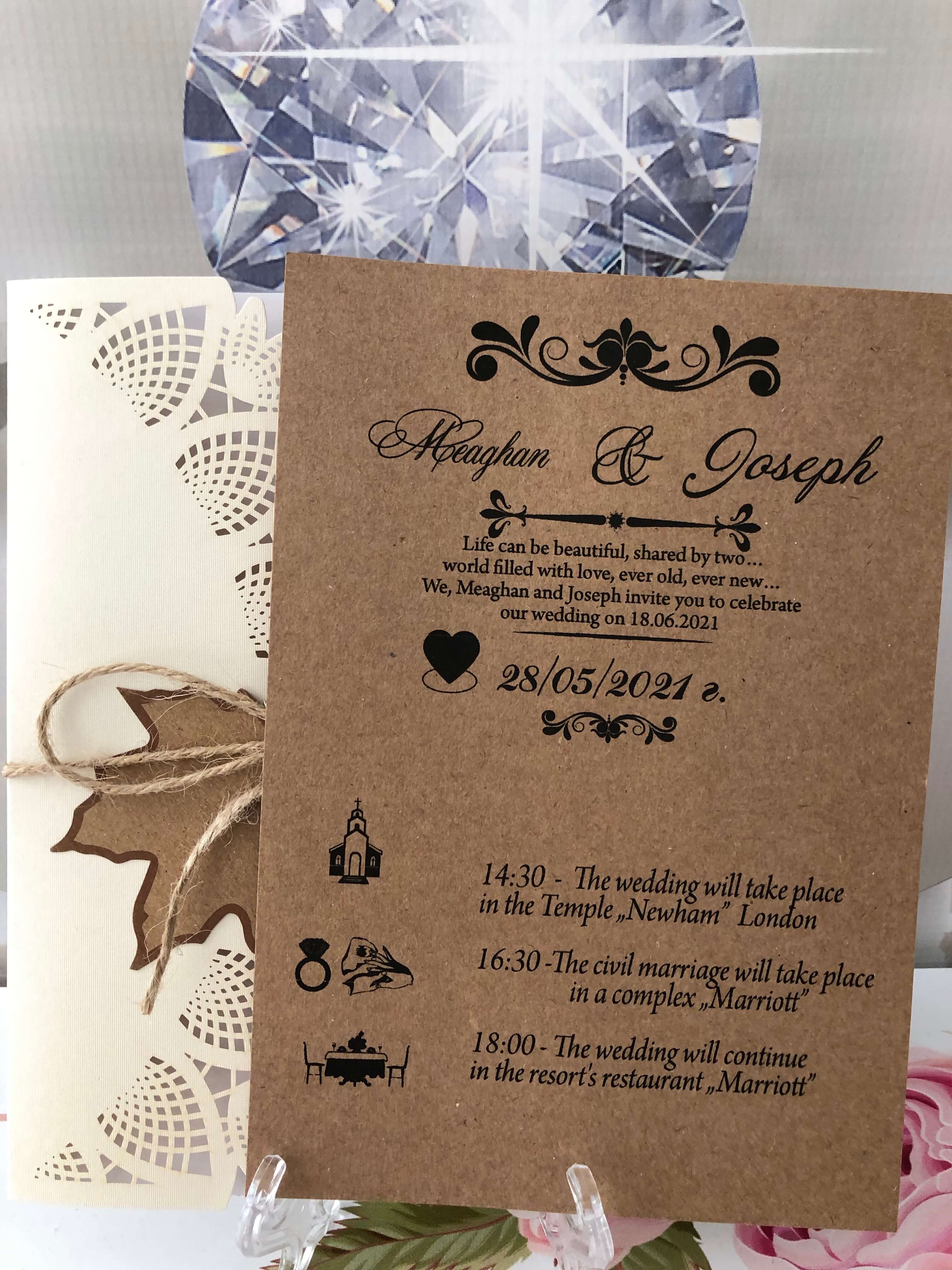 autumn wedding invitations uk - weddingcardsuk.com