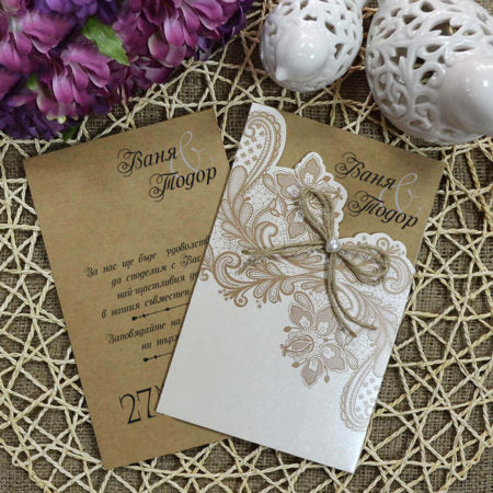 rustic wedding invitations - weddingcardsuk.com