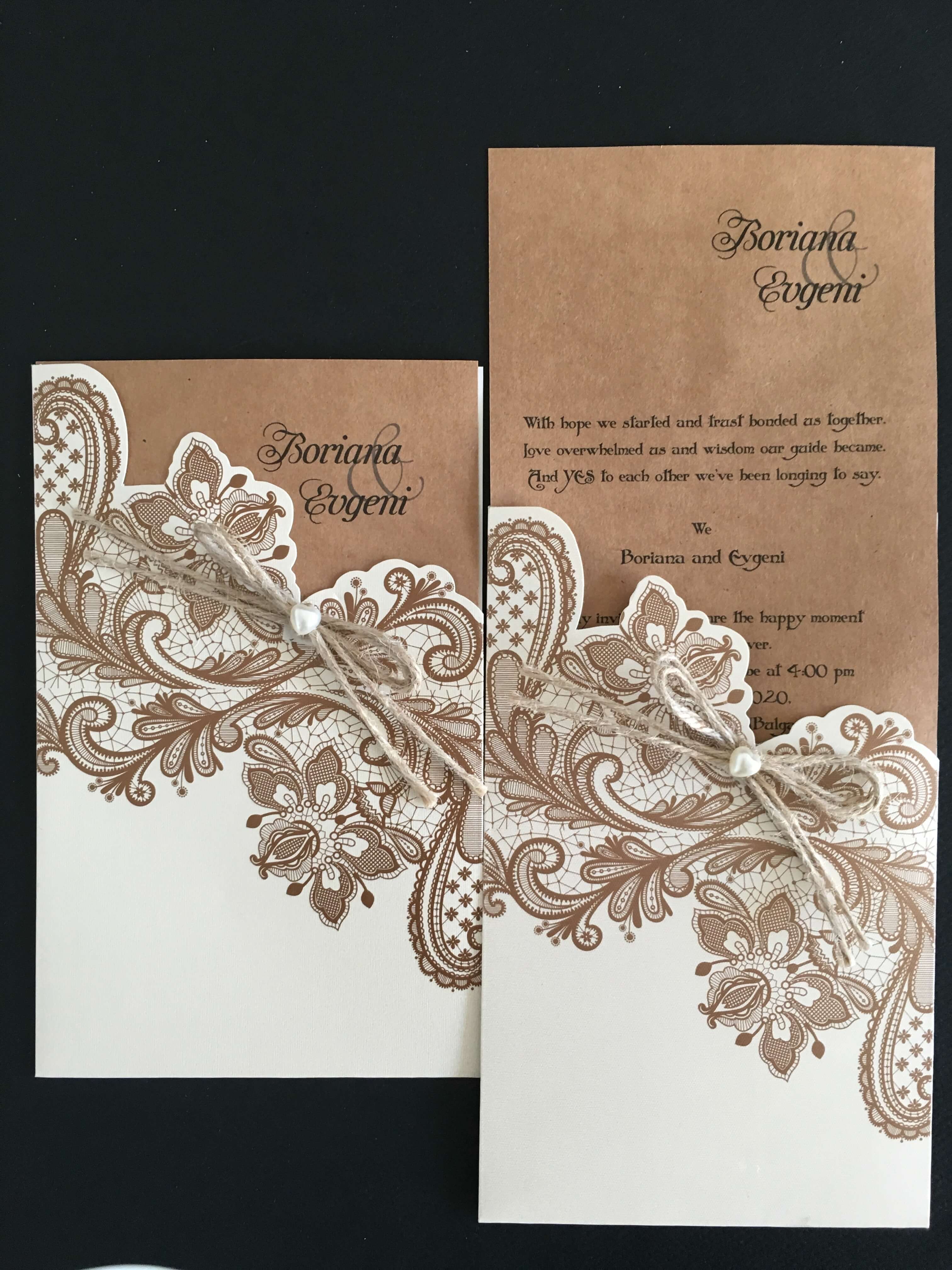 rustic wedding invitation - weddingcardsuk.com