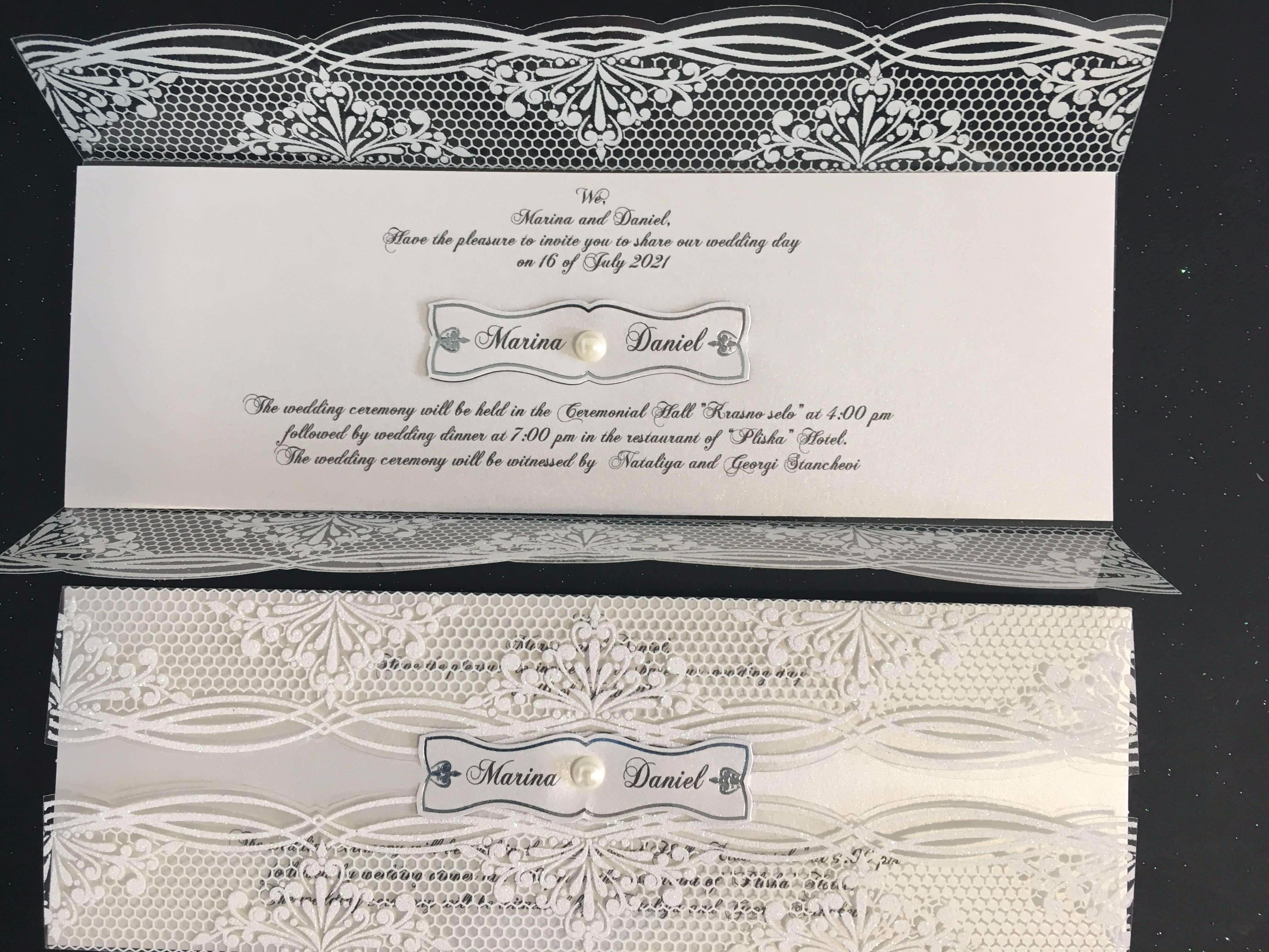 luxury acrylic wedding invitations uk